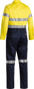 Picture of Bisley 2 Tone Hi Vis Lightweight Coveralls 3M Reflective Tape BC6719TW