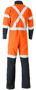 Picture of Bisley Tencate Tecasafe Plus Ttmc-W X Taped Hi Vis Fr Vented Coverall BC8393XT