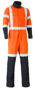 Picture of Bisley Tencate Tecasafe Plus Ttmc-W X Taped Hi Vis Fr Vented Coverall BC8393XT