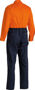 Picture of Bisley 2 Tone Hi Vis Coveralls Regular Weight BC6357