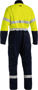 Picture of Bisley Tencate Tecasafe Plus Taped 2 Tone Hi Vis Fr Engineered Vented Coverall BC8086T