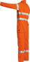 Picture of Bisley Tencate Tecasafe Plus Taped Hi Vis Fr Engineered Vented Coverall BC8085T