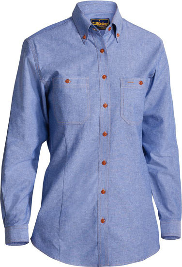 Picture of Bisley Women'S Chambray Shirt B76407L