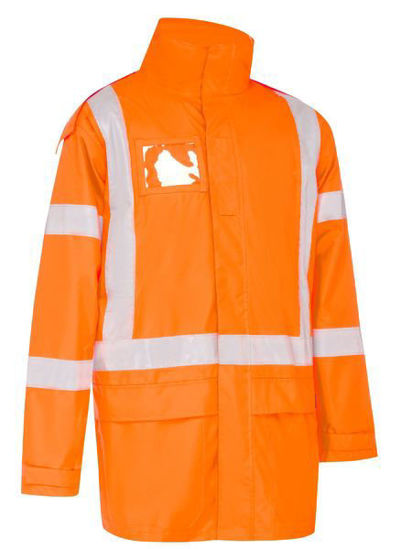 Picture of Bisley X Taped Shell Rain Jacket BJ6968XT