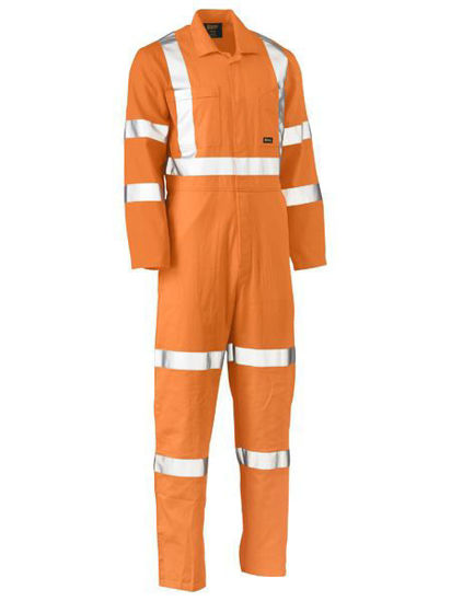 Picture of Bisley X Taped Biomotion Hi Vis Lightweight Coverall BC6316XT