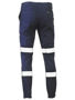 Picture of Bisley Taped Biomotion Stretch Cotton Drill Cargo Cuffed Pants BPC6028T