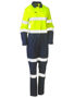 Picture of Bisley Women's Taped Hi Vis Cotton Drill Coverall BCL6066T