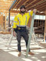 Picture of Bisley Flx & Move™ X Taped Hi Vis Utility Shirt BS6177XT