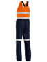 Picture of Bisley Taped Hi Vis Action Back Overall BAB0359T