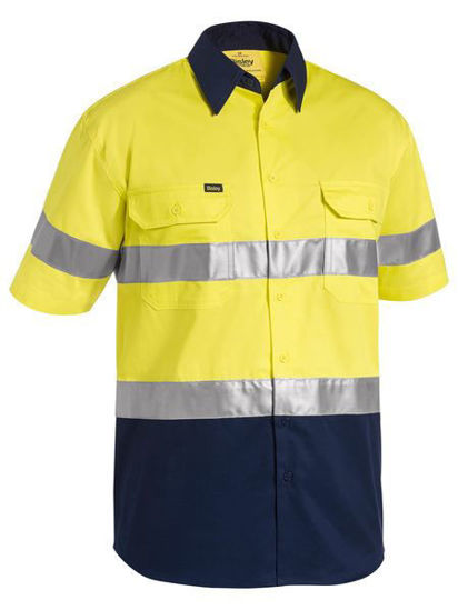 Picture of Bisley Taped Hi Vis Cool Lightweight Shirt BS1896