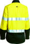 Picture of Bisley Women's Taped Hi Vis Cool Lightweight Drill Shirt BL6896