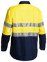 Picture of Bisley Taped Hi Vis Cool Lightweight Shirt BS6896