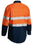 Picture of Bisley Taped Hi Vis Cool Lightweight Shirt BS6896