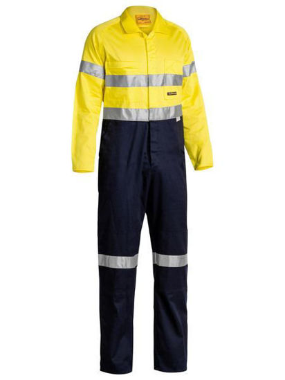 Picture of Bisley Taped Hi Vis Lightweight Coverall BC6719TW