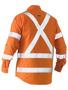 Picture of Bisley Recycle X Taped Hi Vis Drill Shirt BS6266XT