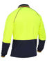 Picture of Bisley Two Tone Hi Vis V-Neck Polo Shirt BK6440