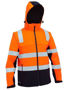 Picture of Bisley Taped Two Tone Hi Vis 3 in 1 Soft Shell Jacket BJ6078T