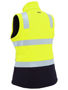 Picture of Bisley Women's Taped Two Tone Hi Vis 3-in-1 Soft Shell Jacket BJL6078T