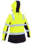 Picture of Bisley Women's Taped Two Tone Hi Vis 3-in-1 Soft Shell Jacket BJL6078T