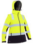 Picture of Bisley Women's Taped Two Tone Hi Vis 3-in-1 Soft Shell Jacket BJL6078T