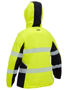 Picture of Bisley Women's Flx & Move™ Hi Vis Taped Liquid Repellent Fleece Hoodie BKL6571T