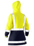 Picture of Bisley Women's H Taped Two Tone Hi Vis Rain Jacket BJL6966T