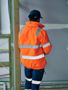 Picture of Bisley Taped Hi Vis Wet Weather Bomber Jacket BJ6770T