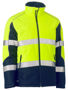 Picture of Bisley Taped Hi Vis Puffer Jacket with Stand Collar BJ6829T