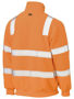 Picture of Bisley Taped Hi Vis Rail Polar Fleece Jumper BK6816T