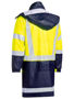 Picture of Bisley Taped Hi Vis Stretch PU Rain Coat BJ6935HT