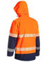 Picture of Bisley Taped Hi Vis Ripstop Bonded Fleece Jacket BJ6934T