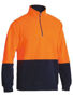 Picture of Bisley Hi Vis Polar fleece Zip Pullover BK6889