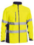 Picture of Bisley Taped Hi Vis Soft Shell Jacket BJ6059T