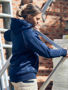 Picture of Bisley Women's Fleece Zip Front Hoodie with Sherpa Lining BKL6925