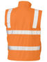 Picture of Bisley Taped Hi Vis Rail Wet Weather Vest BV0364T