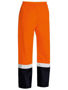 Picture of Bisley Taped Hi Vis Rain Shell Pants BP6965T