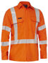 Picture of Bisley Apex 185 X Taped Biomotion Hi Vis FR Ripstop Vented Shirt BS8439XT