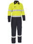 Picture of Bisley Apex 185/240 Taped Hi Vis FR Ripstop Vented Coverall BC8477T