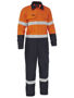 Picture of Bisley Apex 185/240 Taped Hi Vis FR Ripstop Vented Coverall BC8477T