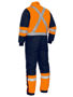 Picture of Bisley X Taped Two Tone Hi Vis Freezer Coverall BC6453T