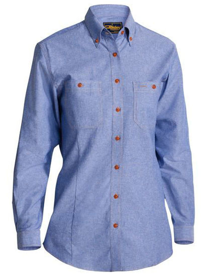 Picture of Bisley Women's Chambray Shirt B76407L