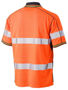 Picture of Bisley Taped Hi Vis Polyester Mesh Polo BK1219T