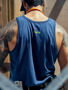 Picture of Bisley Cotton Logo Singlet BKS063